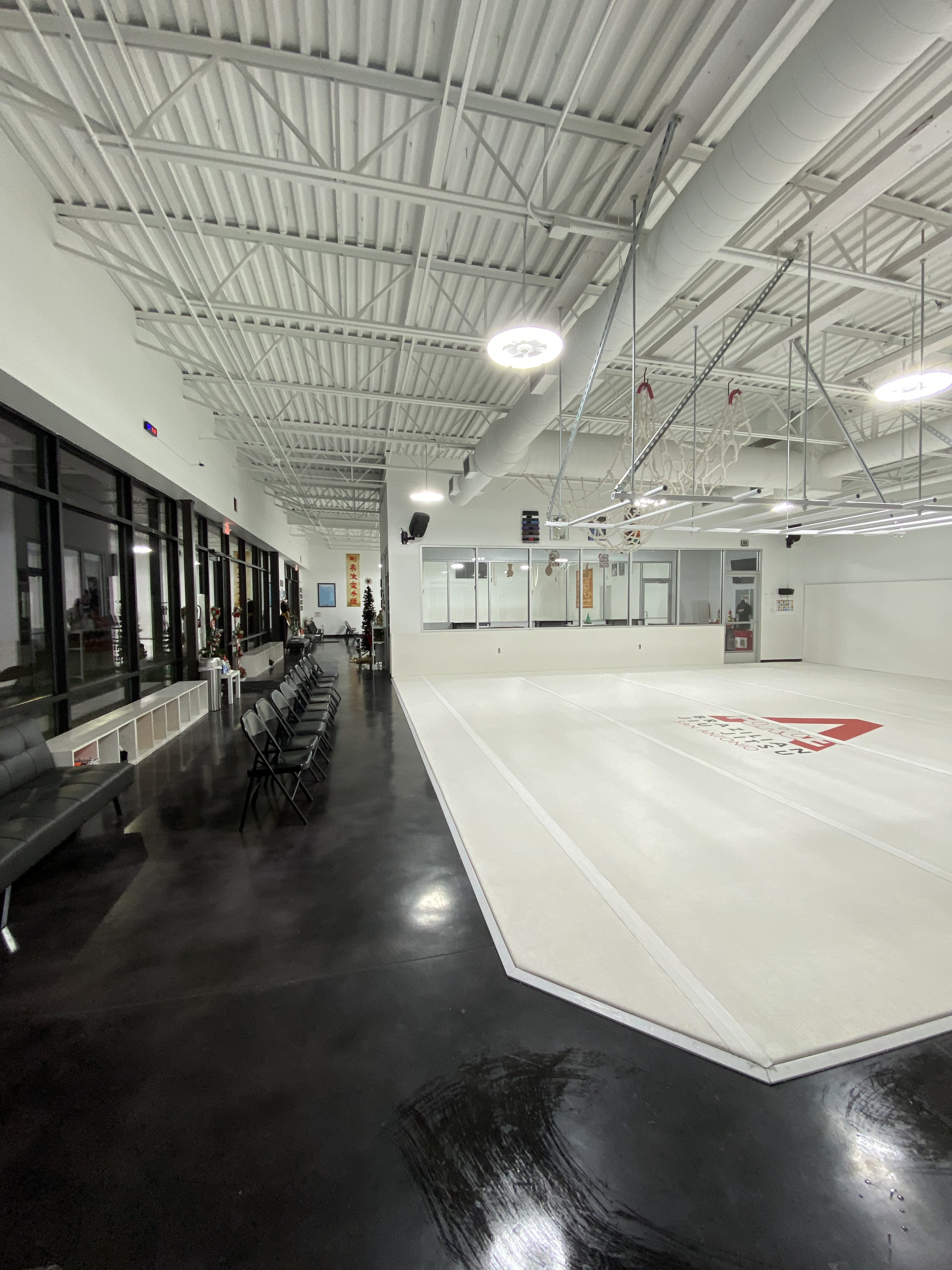 Clean commercial office interior in San Antonio
