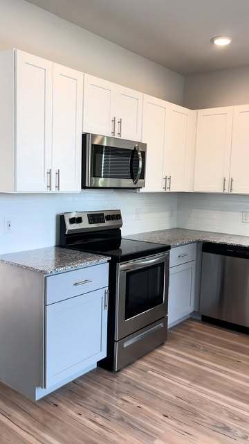Kitchen after a clean
